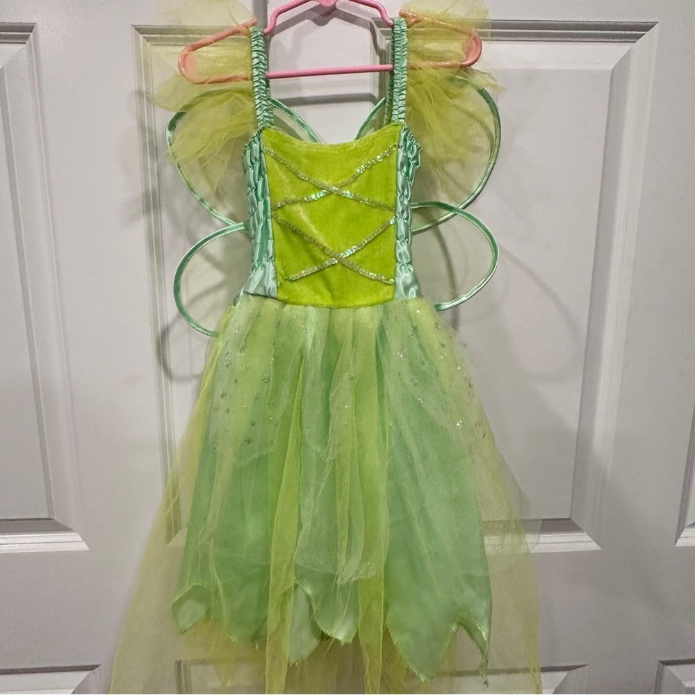 Green Fairy Kids Costume